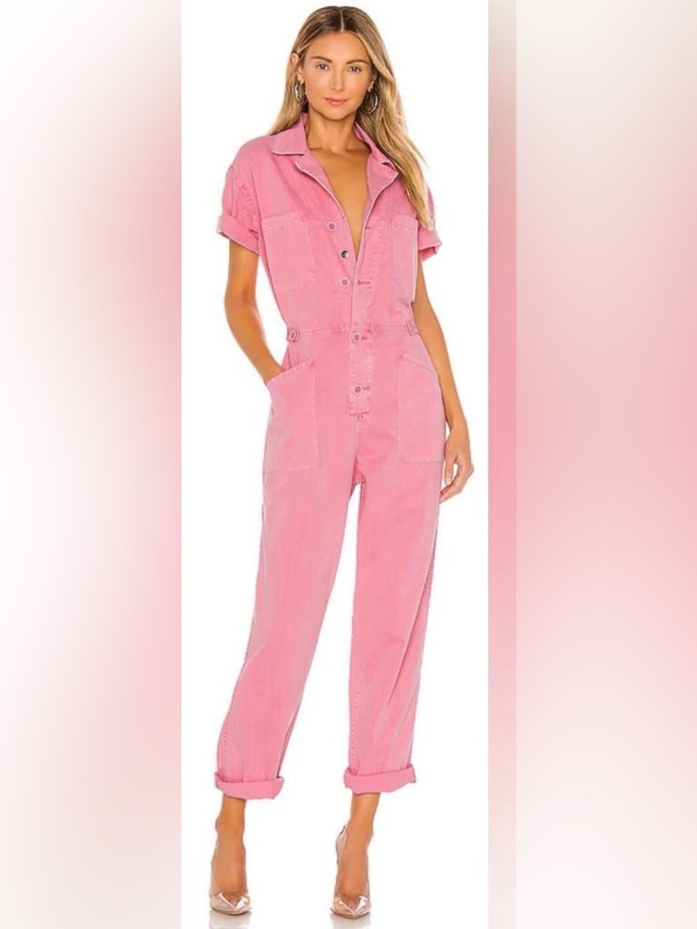 Pistols Pink GroverUtility Jumpsuit, XS